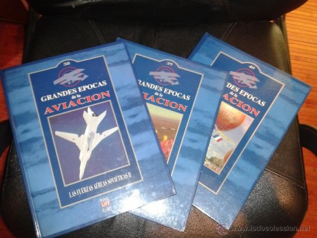 Enciclopedia Grandes Epocas de la Aviación. Completa. 40 volúmenes. La mejor obra sobre aviación. 1994. 00