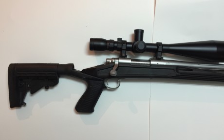Se vende Remington 700 Varmint Stainless Fulted (SF) del Calibre 308 Win de Acción Corta.

Cañón Pesado 30