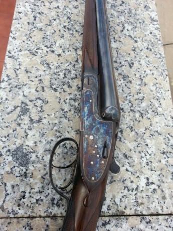 Un amigo me ha pedido que le anuncie su escopeta heredada de un familiar...
Se trata de una Garbi 103A, 31