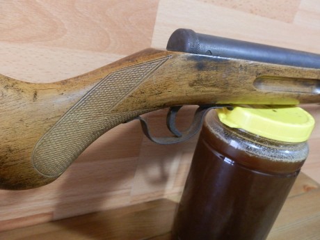 Hola compañeros, me he hecho con una carabina "aguirre y aranzabal" en un estado aceptable para 01