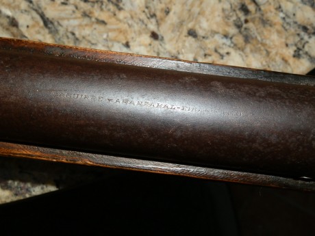 Hola compañeros, me he hecho con una carabina "aguirre y aranzabal" en un estado aceptable para 10