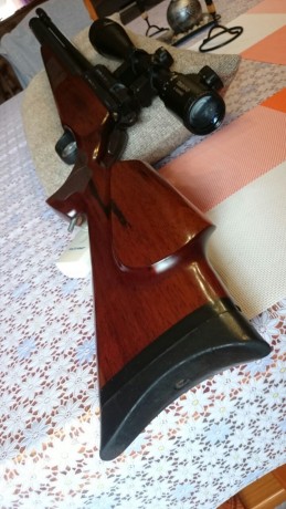 Un compañero me ha pedido que le ponga a la venta esta carabina:
Evanix ar6 hunting master
Regulador altaros
Cantonera 10