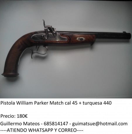    EDIT: TODO VENDIDO   

Buenas compañeros.
Pongo a la venta las siguientes armas por motivos de salud. 10