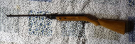 Tengo esta carabina Cometa que no se nada de ella, solo que era de mi padre y que él se la compro a un 02
