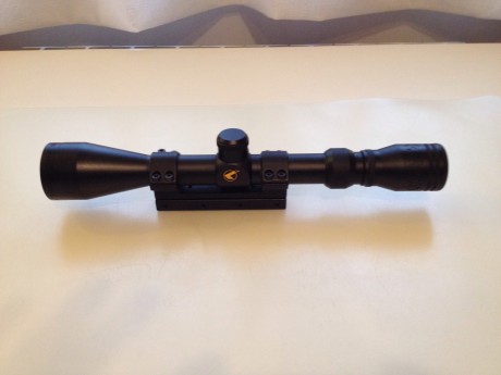 Visor Gamo Sporter, aumentos 3x9x40, retícula tipo 30/30, con su montura. En venta por 40€. En perfecto 00