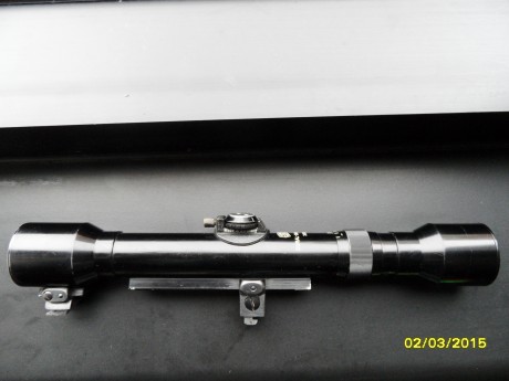 Necesito ayuda para aconsejarme como montar este visor en un mauser  mod.98 (98k yugoslavo).

El visor 00