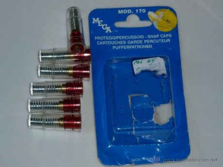 Hola a todos pongo en venta estos alivia percutores creo que son calibre .45 long Colt, ya que pone 45 00