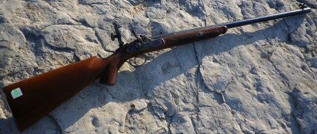 Hola amigos
Vendo Rigby Creedmoore Match calibre 45 de marca A.M.R.
Esta en Elche por si alguien quiere 01
