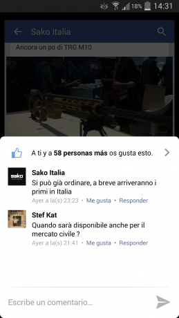Pues eso que ya Sako comercializa este modelo para el sector civil después de estar varios años en el 10
