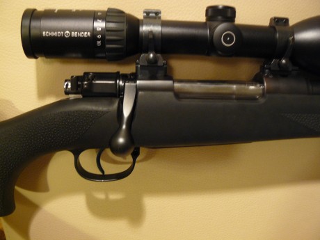 CUSTOM MAUSER
Mauser deportivizado  a partir de Mauser chileno 1912, cañón de 56cm, culata sintética Hogue, 00