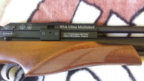 Pues vuelve a la venta se trata de una de las ultimas hornadas de bsa una ultra multishot con cargador 11