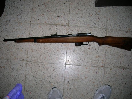 Hola, vendo una destroyer en calibre 9 mm parabellum con dos cargadores, como se ve esta en muy buen estado 00