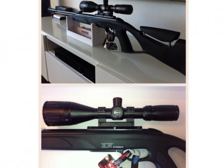 Vendo Gamo CFR whisper igt 5.5 + visor BSA 6-25x56 mildot + funda tactica multibolsillos para transportarla.
La 02