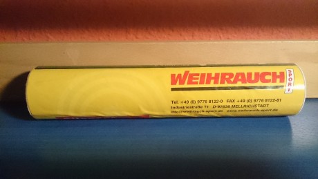 Pongo en venta por no poder darle uso, un supresor weihrauch, para calibres. 177 y. 22.
Rosca 1/2"UNF. 01
