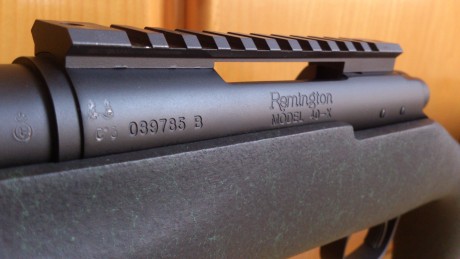 Vendo remington 40xb en 308w como nuevo más carril warne con 20 de inclinación y con sólo 240 disparos.(se 11