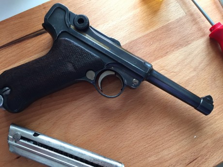 Iniciaremos con una artilleria Erfurt 1914, para continuar con una Mauser Original 4 pulgadas fabricada 170