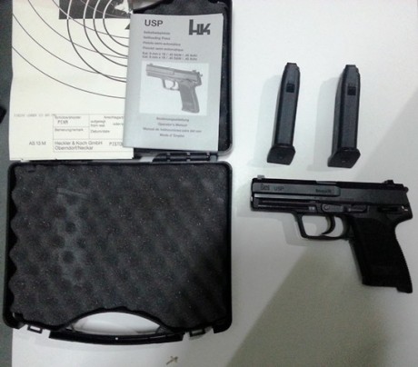 Por no usar vendo las siguientes armas cortas:
- Beretta PX4 Storm calibre 9 Pb.
- Heckler & Koch 22