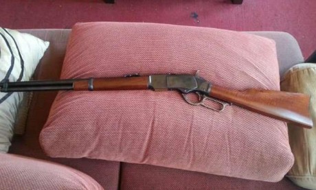 Saludos a todos.

Por si a alguno le interesa, tengo en venta una carabina Uberti, réplica del mítico 00