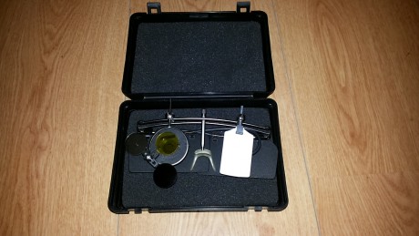 Hola a todos, vendo mis gafas de tiro Knoblock con su caja, estas completas con soporte para lente graduada, 00