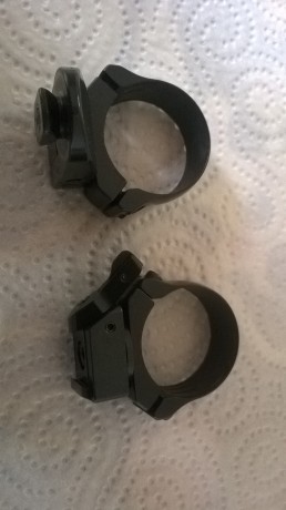 Hola,pues eso que por la venta del rifle venndo anillas recnagel h7 eramatic de 30, las tenia en un exprés,pero 00