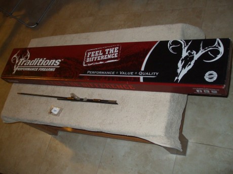 Buenas, pongo a la venta este fusil de avancarga de la casa ardesa, modelo Hawken Woodsman en calibre 31