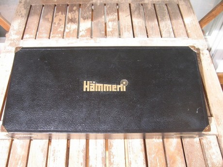  dias.
Sigo con la relación:
Pistola Hammerli CO2 mod. Master, cañón largo, con estuche 175 €, calibre 02