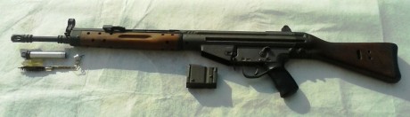 Vendo Cetme C en calibre 307, se puede decir que se mi nuevo.
Solo Cetme con un cargador limitado a 3+ 00