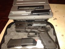 Cambio Glock17 más un kit Arthur Ciener del 22Lr en perfecto estado y a toda prueba solo ha sido disparada 01