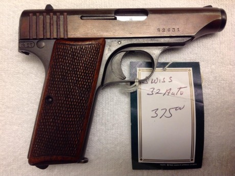 Hace unos días encontré por casualidad en una web extranjera un arma a la venta que hacía muchos años 161
