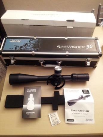 Vendo hawke Sidewinder 30, aumentos 8-32x56 Retícula SR12, precio 275€
Incluído: Torreta resetable de 00