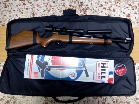 PUES ESO. Pongo a la venta para financiar nuevos proyectos estas dos carabinas 
1º una bam 50 , del cal. 10