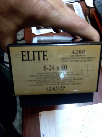 PUES ESO ,PONGO a la venta este visor , no he llegado a montarlo impecablemente nuevo es el elite 4200 11