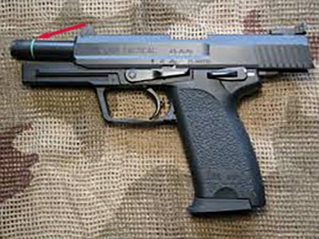 Alguien sabe las medidas de la junta torica que llevan en el cañon las HK USP 9 mm Pb???????
Un saludo. 00