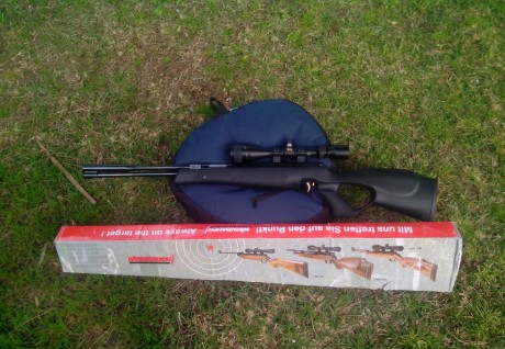 Se vende HW97K del 4,5 con culata sintentica nueva, no se a usado, muelle y sello tambien nuevos.
El visor 01