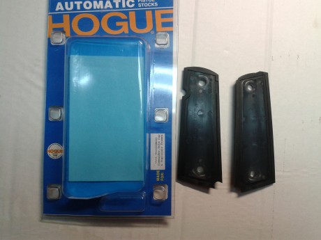 hola a tod@s,vendo cachad HOGUE para pistolas 1911,estan nuevas sin estrenar,nunca se han usado ni puesto 01