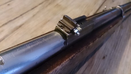 Vendo Destroyer 9m Bergman. 
Restaure la madera,  no he podido encontrar las miras originales, y le falta 00