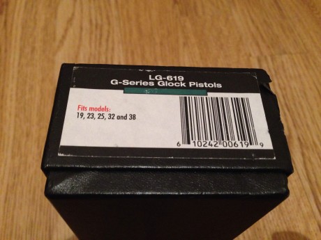 Por venta del arma, vendo Laser Grip Crimson Trace para Glock 19/23/25/32 tercera generación,  como nuevo 50