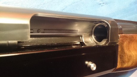 Cambio escopeta inercial marca Breda modelo Ermes 2000 calibre 12, Recámara magnum,5 polichoks,70 cm de 02