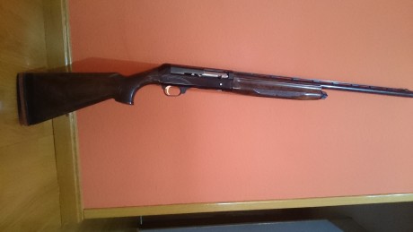 Cambio escopeta inercial marca Breda modelo Ermes 2000 calibre 12, Recámara magnum,5 polichoks,70 cm de 01