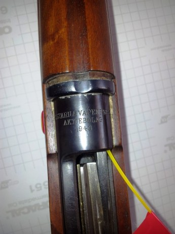 Hola.
Vendo mi Mauser sueco modelo M63 calibre 6,5x55.
Versión del ejercito sueco para competición.
Equipado 00