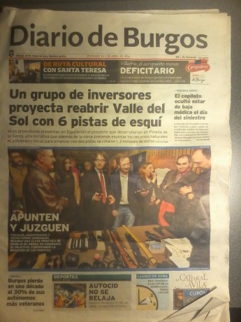 Ayer tomando mi desayuno en el bar donde aprovecho a leer el periódico me sorprendió de manera muy grata 02