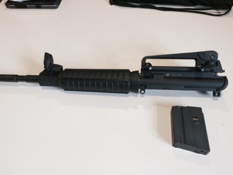 Se vende AR15 Schmeisser 222 DE 14,5" y UPPER de 6.8 como se ve en las fotos.
No se acepta cambio.
Precio; 02