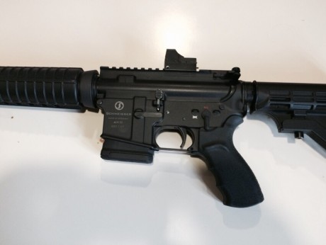 Se vende AR15 Schmeisser 222 DE 14,5" y UPPER de 6.8 como se ve en las fotos.
No se acepta cambio.
Precio; 01