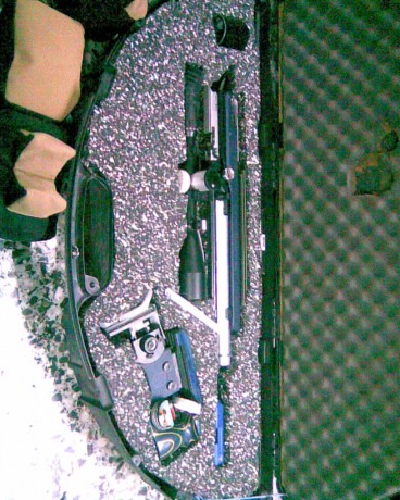 ¿Cómo guardáis vuestras preciadas armas de aire comprimido? Estoy pensando comprarme un maletín para mi 90