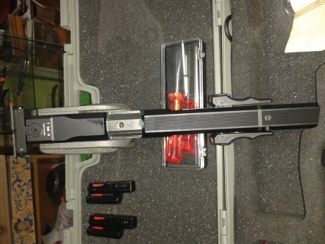 Hola, un amigo me pide que le ponga a la venta su pistola Walther SSP cal.22 lr. Su estado es impecable, 10