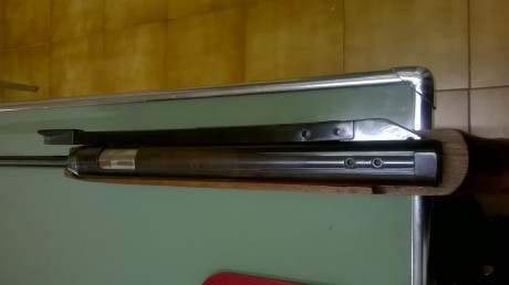 La joya de la Corona de,Gamo.
Gamo modelo MC,Olimpic
Un prodigio de la casa de Sant Boi, irrepetible.
Disparador 00