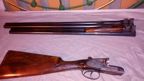 ESCOPETA AYA 117 CON DOS JUEGOS DE CAÑONES 71 y 65 -    3 y 1*  EN  800 EUROS
TELEFONO 609220533 00