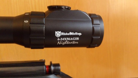 Vendo Marlin 17hmr con visor nikkostirling 6-24x56 mildot iluminada y muy pocos disparos con dos cargadores. 11