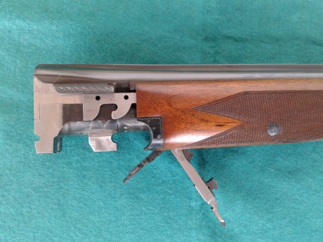  Buenas tardes, pongo en venta la escopeta de un amigo

Browning B25 modelo de caza

Culata inglesa
Monogatillo 10