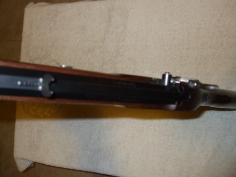 Hola, vendo rifle calibre .45 percusión ardesa Hawken Woodsman comprado nuevo en Agosto de 2014. Tiene 10